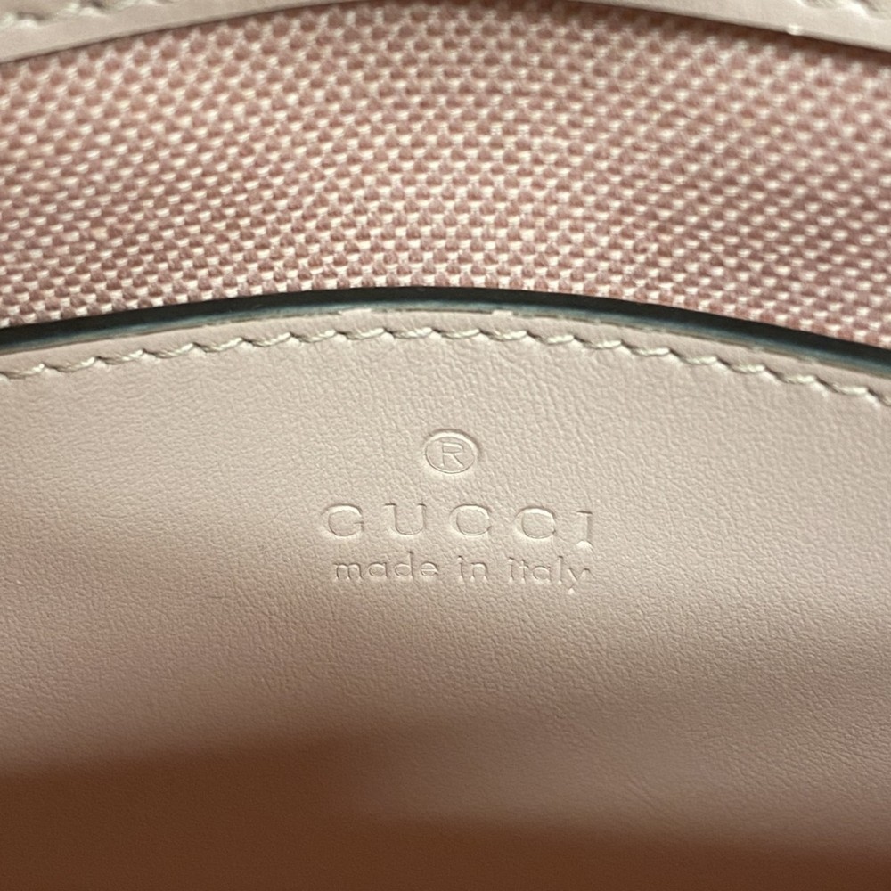 GUCCI Shoulder Bag GG Marmont 702563 Leather Pink - Picture 5 of 9